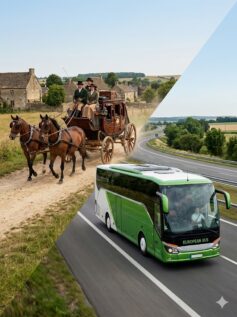 Еволюція автобусних подорожей: від карети до комфорту