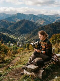 Літературний релакс: як обрати ідеальні книги для відпустки в горах