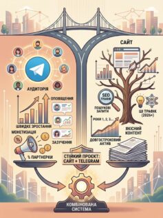 Що краще розвивати: сайт чи канал у Telegram